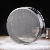 Super Fine Mesh Round Flour Sugar Powder Sifter, Stainless Steel Sieve Baking Sifter Strainer Mesh Cake Kitchen Tool Pan